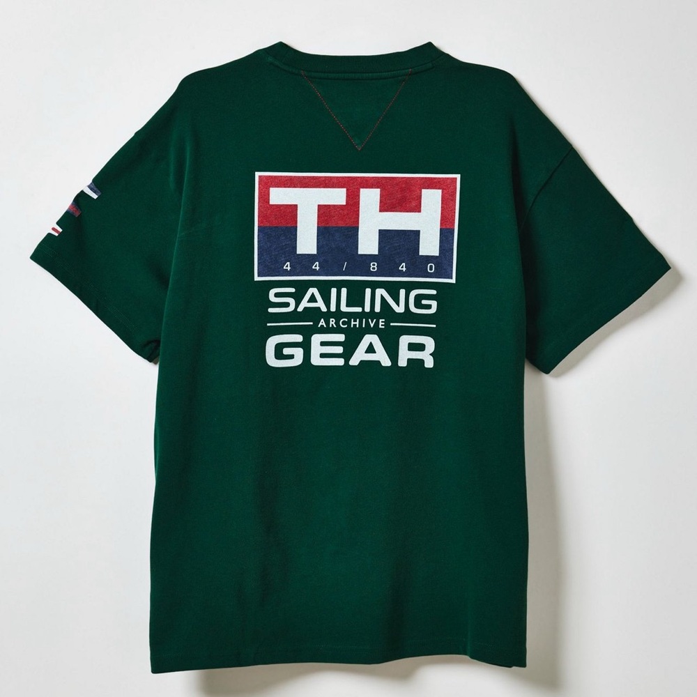 NEW Tommy Hilfiger Sailing Gear Archive Graphic Tee T Shirt